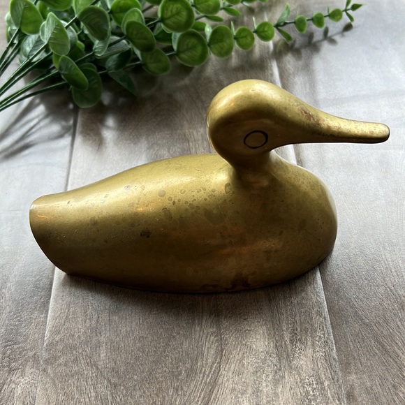 VINTAGE brass duck - Picture 3 of 7
